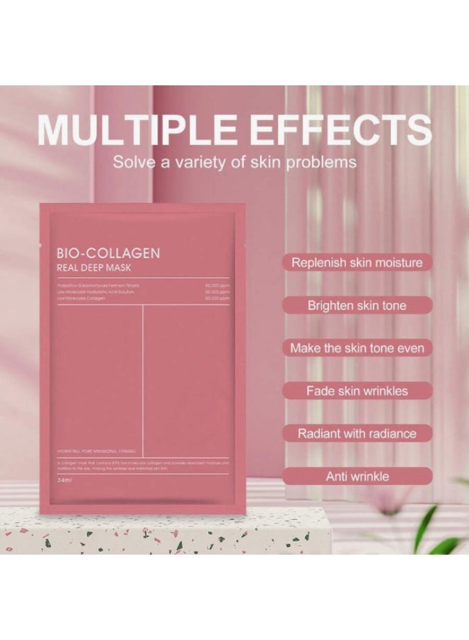 BIO-COLLAGEN Sleep Collagen Hydrating Mask – Deep Moisturizing & Brightening Overnight Mask - Image 5